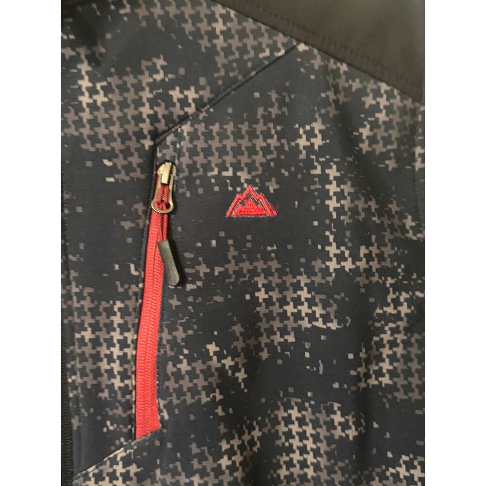 Snozu Performance‎ Men's Ski Jacket Black Dark Red Accent Size M - Picture 4 of 12